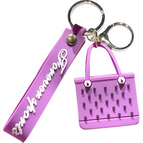 Resim Sholov Plaj Deliği Çantası Anahtarlık Anahtarlık Aksesuarı Tote Çanta El Çantaları Çanta (Yurt Dışından) 