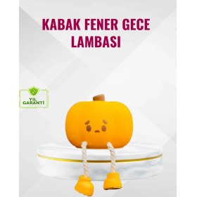 Resim Hsc Bilişim Silikon Pumpkin Night Light Telefon Tutuculu LED Lamba 