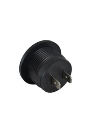Resim 12v 24v Dc Voltmetre Yuvarlak Düz Yüzey Mavi Rakam 