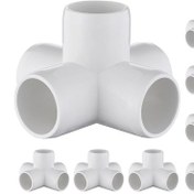 Resim Yaozixa 3/4 İnç 5 Yollu Pvc Bağlantı Elemanı 12'li Set - Dayanıklı, Uv Ve Çarpıma Dayanıklı, Mdf Mobilya, Seracık Ve Dıy Projeleri İçin 