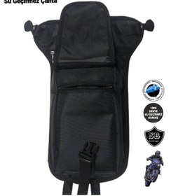 Resim SEVBAGS Motosiklet Bacak Bel Kurye Su Geçirmez 5 Gözlü Çanta 