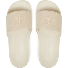 Resim Calvin Klein Calvın Kleın Kadın Terlik Yw0yw01835-aeo Krem 