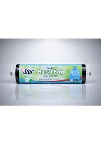 Resim Star Plus Standart Battal Boy Atık Poşeti 75x90 Cm 10lu Dayanıklı Büyük Boy Atık Torbası 2 Adet 
