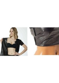 Resim Sweet Sweat Termal Sauna Pro Unisex Fermuarlı Termal Takım Siyah 