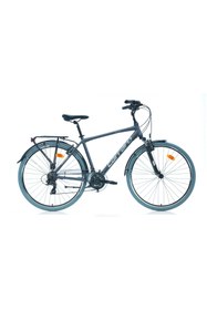 Resim Carraro ELITE 704 28 JANT 52cm KADRO ANTRASİT GRİ-KROM BİSİKLET 