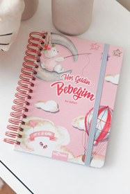 Resim Hype Store LE COLOR Bebek Anı ve Anne Hamile Günlüğü Albüm Defter Kız 