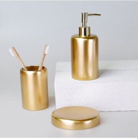 Resim Victoria Katı Sabunluk Altın 