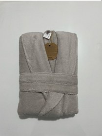 Resim Özdilek Casual Şalyaka Bornoz Gri Xl Gri 