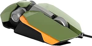 Resim JamesDonkey James Donkey 850R 12000DPI 8 Tuş PMW3360 Sensör RGB Optik Yeşil Gaming Mouse 