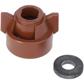 Resim AGCO Oval İçin Kahverengi Hızlı TeeJet Kapak - Massey Ferguson / Fendt / Valtra | ACP0484610 