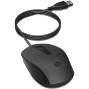 Resim HP 240j6aa 150 Wıred Kablolu Mouse Siyah 1600dpı 