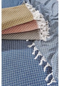 Resim Rebeka Lacivert Alice Model - Çift Kişilik Pike 200 x 230 CM 