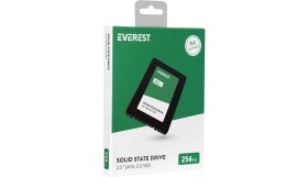 Resim Everest ES256A 256GB 2.5 Sata3.0 520MB/460MB 3D Nand Flash SSD Hard Disk 