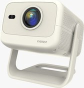 Resim Everest Pj05 Adonis 4k Destekli Otomatik Odaklanma Taşınabilir Projeksiyon Cihazı Krem 