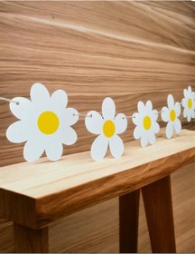 Resim Parti Station 1 Adet Papatya Banner Papatya Arı Konsept Dekoratif Banner Flama Daisy Banner 