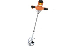 Resim Sturdy Power Tools 1400 Watt Turuncu 6 Kademe Hız Ayarı Boya ve Harç Mikseri Karıştırıcı 