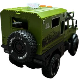 Resim Vardem Sürtmeli Işıklı Müzikli Lüks Arazi Aracı 18CM 