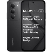 Resim Xiaomi Redmi 15 YD | 256 GB 8 GB Siyah 
