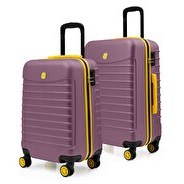 Resim Louisiana Polo 1168 Orta Boy - Kabin Boy Rose 2'li Valiz Seti 