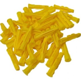 Resim Angel Of Life Plastik Dübel Sarı 10 mm 100 Adet 