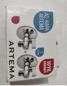 Resim Artema A45254 Filtreli Ara Musluk Set 2'li Gri 