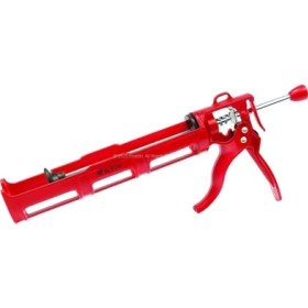 Resim Dönerli Silikon Tabancası, Metal, Arka Mil Döküm, Mastik Sıkma Tabancası, Dayanıklı, Yapı Malzemeleri Için Uygun, Ergonomik, Tüm Silikon ve Mastik Modellerine Uyumlu, Premium Kalite 