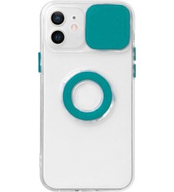 Resim Apple Uyumlu iPhone 11 6.1Inç Sürgülü Kamera Korumali Yüzük Standli Kilif 554350353 