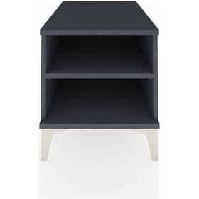 Resim Kronos Komodin Tek Raflı 44x59x48 Antrasit-antrasit Antrasit 