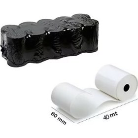 Resim Şeylişeyler - 80 40 Mm Termal Adisyon Rulosu 1 Paket 10 Rulo 