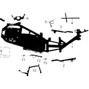 Resim Mondıal E-mon Derrace Yan Sehpa Y4emn2004a0015 