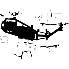 Resim Mondıal E-mon Derrace Yan Sehpa Y4emn2004a0015 