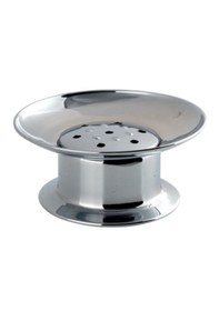 Resim Çelik Banyo Paslanmaz Pirinç Dilek Süzgeç Set Üstü Sabunluk 