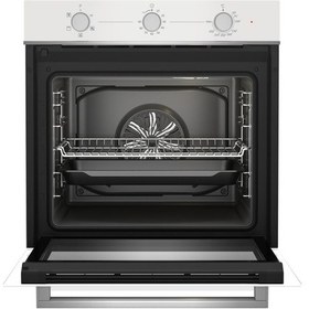 Resim Beko BFC 220 HB - BOCD T 6011 EHB - BDE 6050 HB Beyaz Cam Ankastre Set 