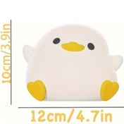 Resim Metabagua 1 Adet Sevimli Ördek Silikon Gece Lambası & Vurmalı Lamba, Usb Şarjlı Yumuşak Göz Koruma Işığı, Oda Dekoru H3qjkh Beyaz 