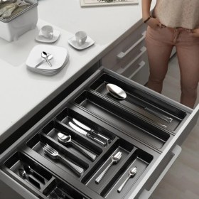 Resim Mutfak Çekmece Içi Kaşıklık Düzenleyici 64 Cm X 48 Cm (yanlar Ve Boydan 4,5 Cm Kesilebilir) 