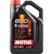Resim Motul 8100 X-Cess 5W-40 Tam Sentetik Motor Yağı 5 L 