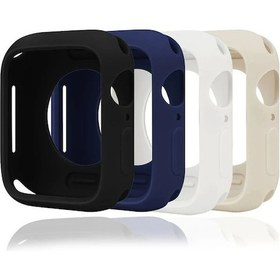 Resim Sunshine022 İwatch Series 7 8 9 41mm Esnek Tpu Kılıf Koruyucu Kapak Minimal Tasarım 