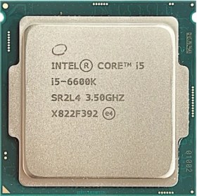 Resim Cpu Intel Core I5 6600K 3.90GHZ 1151PIN Fansız Tray 