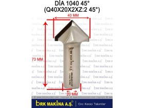 Resim Brk Dia 90 Derece Freze 