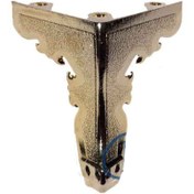 Resim Skygo Kelebek Ahşap, Sunta Sandık Ayağı, Kutu Ayak 5,5 cm - Sarı 