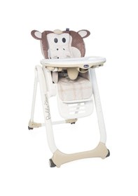Resim Chicco Polly 2 Start Mama Sandalyesi Monkey 