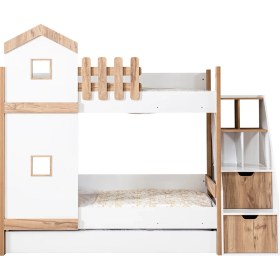 Resim Setay Eyfel Montessori Yavrulu Ranza + 2 Adet Comfort Yatak 