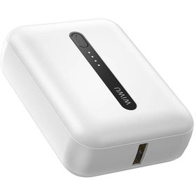 Resim WIWU Mini Powerbank 10000mAh Wiwu Wi-P033 LED Işık Göstergeli Taşınabilir Beyaz 