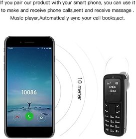Resim Generic Mini GSM Telefon, Cep GSM Cep Telefonu Ev Için MP3 Ile Tam Anahtar Göstergesi (BLUE) 