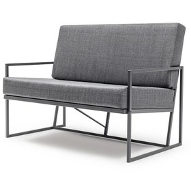 Resim Gaga Mobilya Ev Ofis Büro Bahçe Teras Kanepe Koltuk (ANTRASİT) 