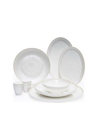 Resim Maxx Doria Rosa Pink Leaf 6 Kişilik 29 Parça Yemek Takımı Pa2066 