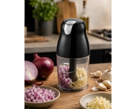 Resim Aydogan's Turbo Fonksiyonlu Mutfak Doğrayıcı 1.5 L Hazneli Güçlü Rondo 