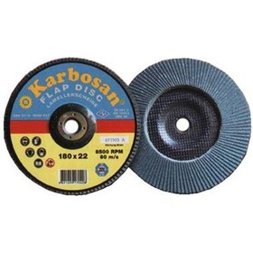 Resim Karbosan Flap Zımpara Diski 180 Mm 