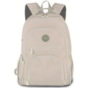 Resim Honeybeeshop Haki Büyük Kapasiteli Çok Bölmeli Şık Günlük Seyahat Sırt Çantası Ayarlanabilir Askı Haki 