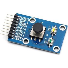 Resim Navigasyon Joystick Modülü 4 Yön 3 Kullanıcı Butonu Kumanda Kol 